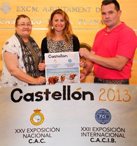 Exposición Nacional e Internacional Canina en Castellón el 15 y 16 de junio