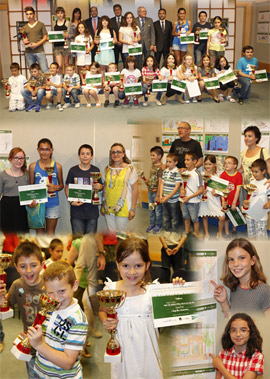 Entrega de premios del  III Concurso de Dibujo Infantil