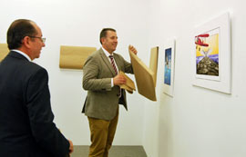 Inauguración de la exposición de fotografía de Manuel Cruzado