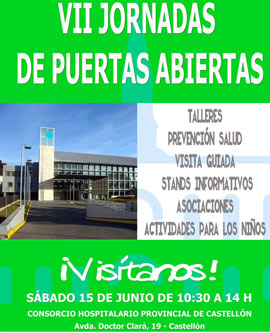 El Hospital Provincial de Castellón celebra el sábado la séptima edición de la jornada de puertas abiertas