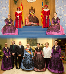 Ángela Vives Casanova comienza su andadura como Reina de la Vila 2013