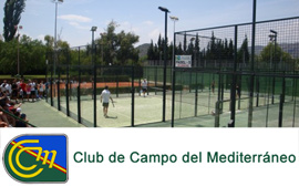 Próxima Jornada Festiva de Pádel en el Club de Campo Mediterráneo