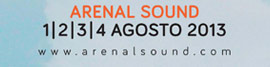 Arenal Sound 2013, cartel