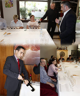 Cata de los nuevos vinos de Michel Rolland organizada por ASUCAP