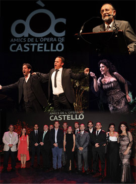Presentación de la próxima temporada de Ópera de, Amics de l´Òpera de Castelló
