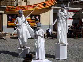 Los vecinos de Forcall se preparan para la sexta edición de la Feria Íbero-romana