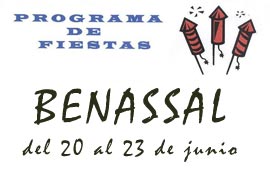 Programa de fiestas de la Falla Font d´en Segures de Benassal