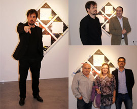 Inauguración de la exposición de Juan Luis Valderrábano Montañés en Benicàssim