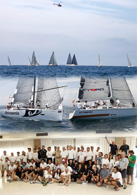 GC Dr. Luís Senís y Fyord, campeones en ORC en la Regata Costa Azahar