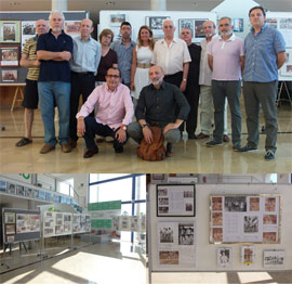 Inauguración de las exposiciones de fotografía de atletismo 1970-1986, de bibliografía antigua de Educación Física y sobre Pierre de Coubertin