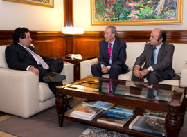 Moliner implica a los empresarios en el Plan de Acción de la Diputación