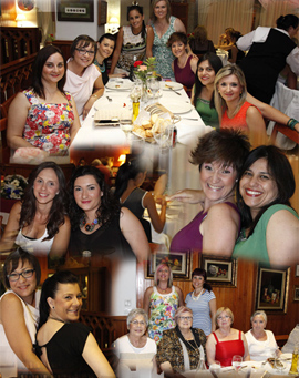 Las reinas del Grao celebran su cena tradicional de Sant Pere