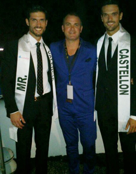 El castellonense Mario Frías segundo finalista en Mister International Spain 2013