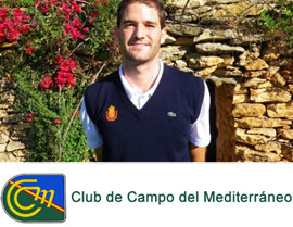 Rafa Culla, del Club de Campo Mediterráneo, subcampeón en el abierto de Madrid Junior