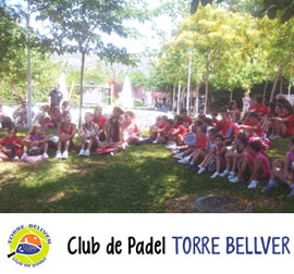 Olimpiada fin de curso en en club de padel Torre Bellver