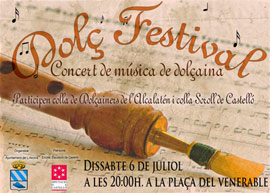 Dolç festival, concert de música de dolçaina a l´Alcora