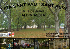 Albocàsser celebra la Fira de Sant Pere con exposiciones, tiro y arrastre, degustaciones y buen ambiente