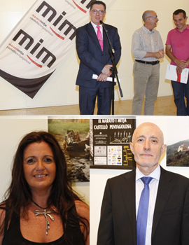 Inauguración de la exposición y entrega de trofeos a los ganadores del II Concurso Fotográfico Penyagolosa Trails en Dávalos-Fletcher