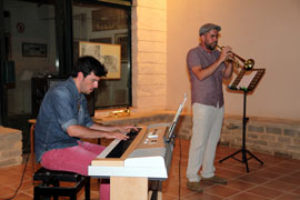 El concierto del duo Monfort-Fosch cierra el I Seminario de improvisación y jazz de Vilafranca