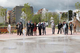 El nuevo parque del sector 13 será Parc del Pont de Ferro