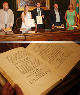 Presentación de la edición facsímil del libro Ordenanzas para el régimen y gobierno de la ilustre villa de Castellón de La Plana. Año 1785