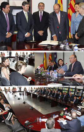 Acto de toma de posesión de José Luis Breva como nuevo presidente del Consejo Social de la UJI