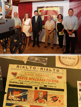 Inauguración de la exposición 'Els cines a Castelló' del Museo Etnológico