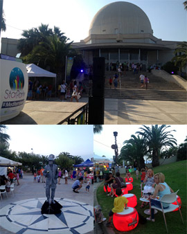 Más de 1500 personas asisten a la 1ª Star Party!