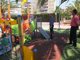 El ayuntamiento de Nules abre un nuevo parque infantil en la playa de Les Marines
