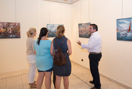 El Centro Cultural Las Aulas acoge la obra pictórica del artista búlgaro Stefano Popovski