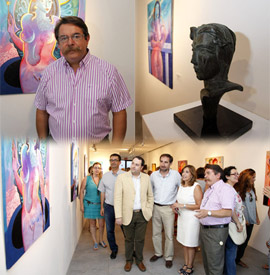 Exposición de Luís Bolumar en el centro cultural Melchor Zapata