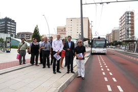 Una delegación de Israel visita Castellón interesados por el TRAM
