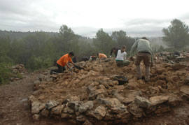 Se inician importantes excavaciones arqueológicas de la Edad del Bronce en Serra d´en Galcerán