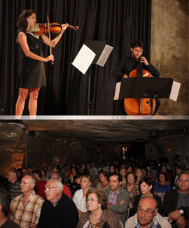 Festival de Música de Ares en la Cova del Castell