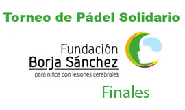 Las finales del Torneo de pádel Solidario, mañana domingo a partir de las 11,00h.