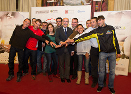 La Diputación promociona las carreras de montaña de larga distancia provinciales en la feria internacional más prestigiosa