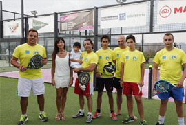 Comienza el Torneo de Pádel Solidario Borja Sánchez