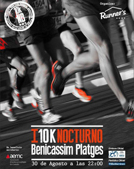 Como Antes colabora con la primera edición del 10K Maratón Nocturno Benicássim Platges