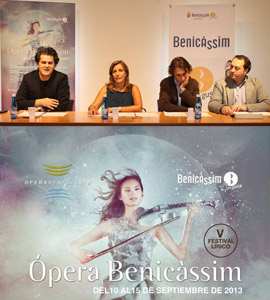 Presentación de la V edición del Festival Lírico Ópera de Benicàssim