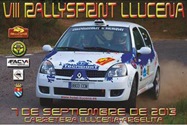 VIII Rallysprint de Lucena el sábado 7 de septiembre