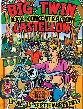 XXX Concentración Big Twin, del 13 al 15 de septiembre