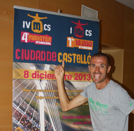 El atleta Chema Martínez será el padrino del  “I 10.000 Internacional  Ciudad de Castellón’ que se disputará junto al IV Maratón Internacional