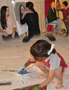 Talleres infantiles en la III Semana del Arte Marina d´Or