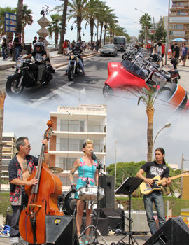El sábado de la concentración Big Twin en Castellón y Benicássim