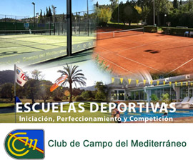 Abierta la inscripción para las escuelas deportivas del Club de Campo Mediterráneo