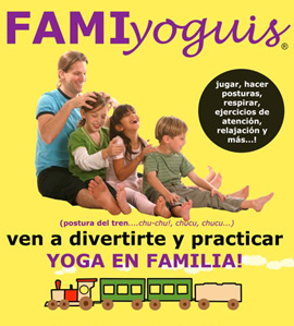 FAMIyoguis, I taller de yoga en familia