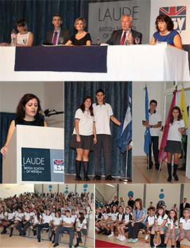 Ceremonia de apertura del curso escolar en Laude British School of Vila-real