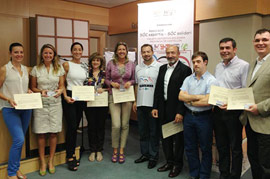 Presentación de la tarjeta solidaria de la Associació 