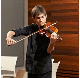 Alejandro Boix el futuro del violín que pasó por el Lledó