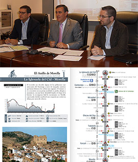 El Consorcio Camino del Cid promociona sus carreteras secundarias con nueve topoguías digitales para cicloturistas